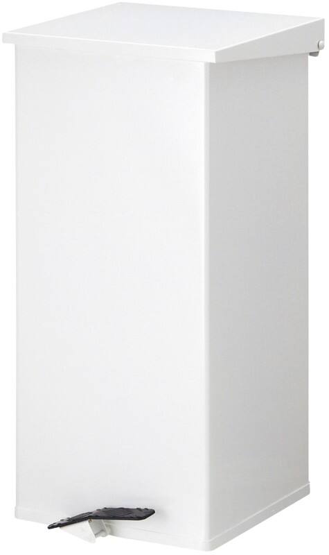 DutchDesign Carro-Kick Pedaalemmer 110 l Wit Gepoedercoat aluminium