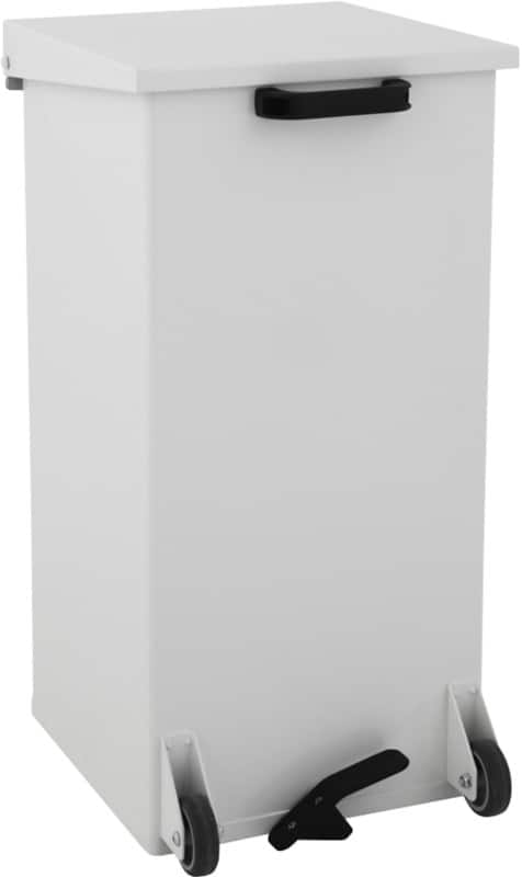 DutchDesign Carro-Kick Pedaalemmer 110 l Wit Gepoedercoat aluminium