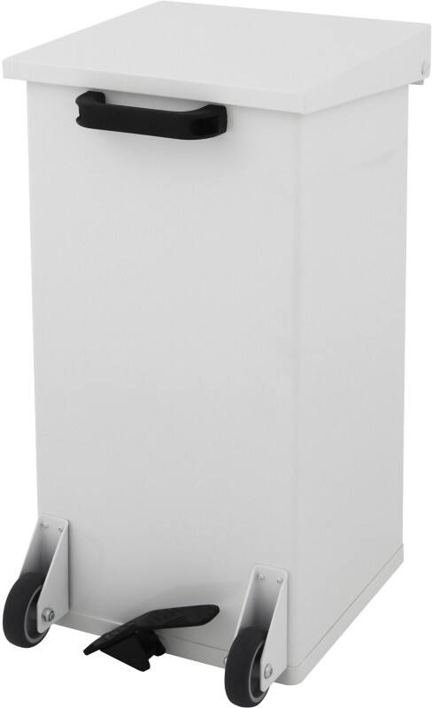 DutchDesign Carro-Kick Pedaalemmer 55 l Wit Gepoedercoat aluminium