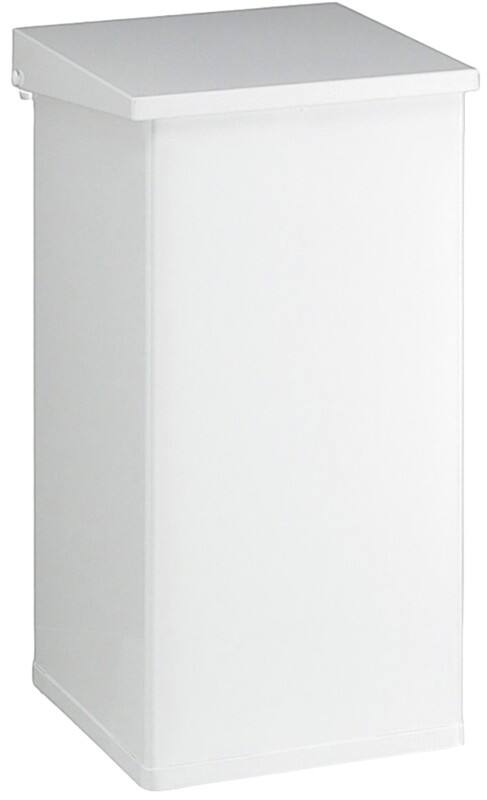 DutchDesign Pedaalemmer 55 l Wit Gepoedercoat aluminium