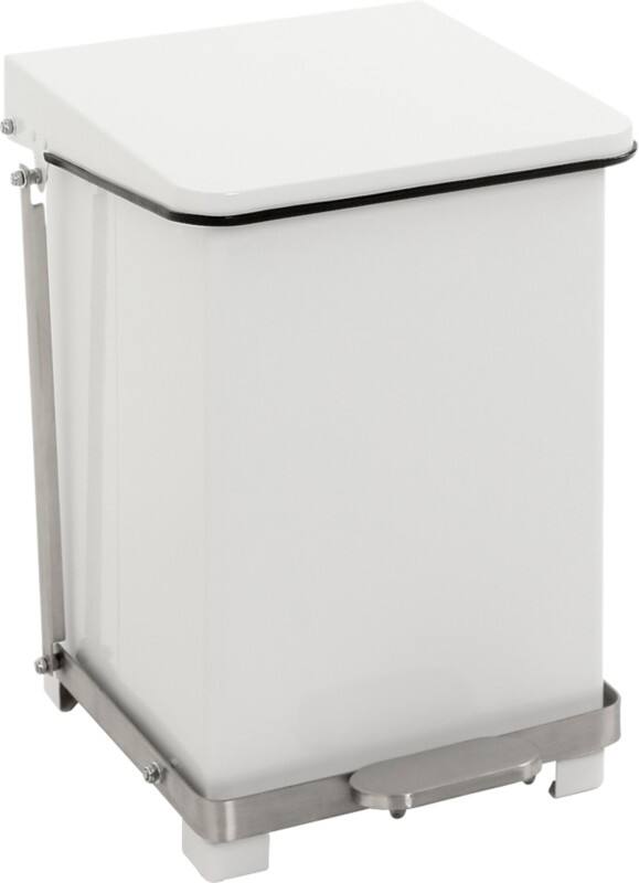 V-PART Pedaalemmer 27 l Wit Staal