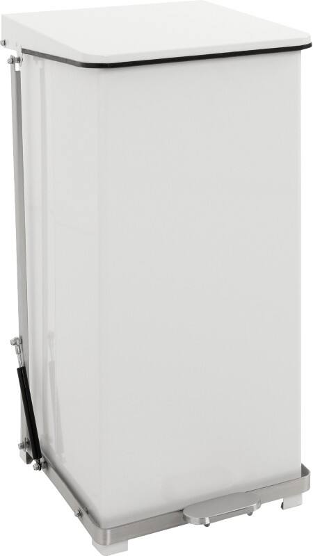 V-PART Pedaalemmer 90 l Wit Staal