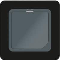 Brickbin Gerecycled Hdpe Prullenbak 65 L 35 (B) x 35 (D) x 70 (H) cm Zwart