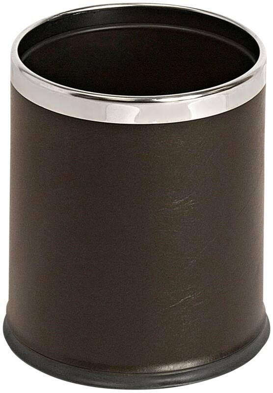 V-PART Staal Prullenbak 10 L 27,5 cm (H) Zwart