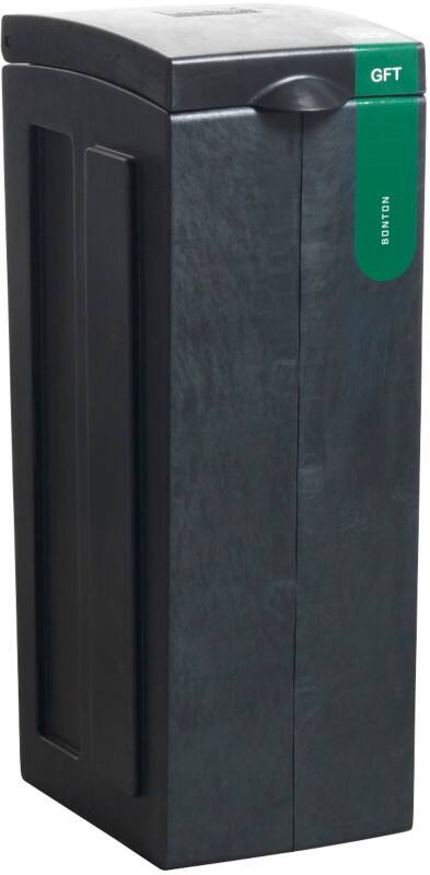 bonton Polypropyleen 92012022 Prullenbak 70 L 28 (B) x 43(D) x 77,1 (H) cm Grijs Bonton 70 L