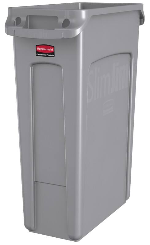 Rubbermaid Slim Jim Prullenbak 87 l Grijs Polyethyleen
