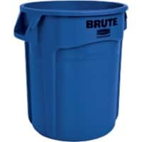 Rubbermaid Polyethyleen Prullenbak 75,7 L 0 (B) x 58,1 (H) cm Blauw