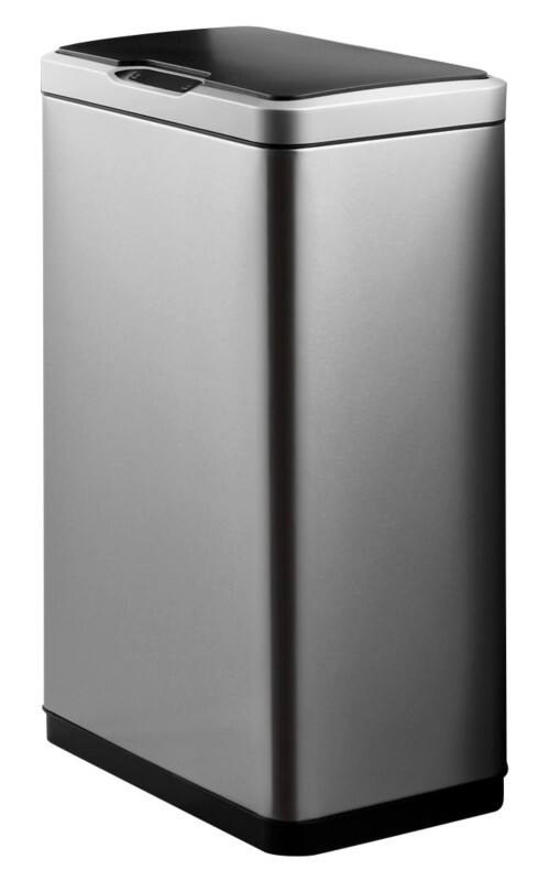 EKO RVS (Roestvrij staal) Sensorprullenbak 45 L 27 (B) x 46 (D) x 65,5 (H) cm Zilver