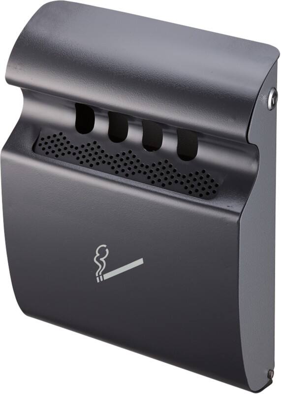 V-PART Asbak 24 (B) x 10 (D) x 32 (H) cm Donkergrijs