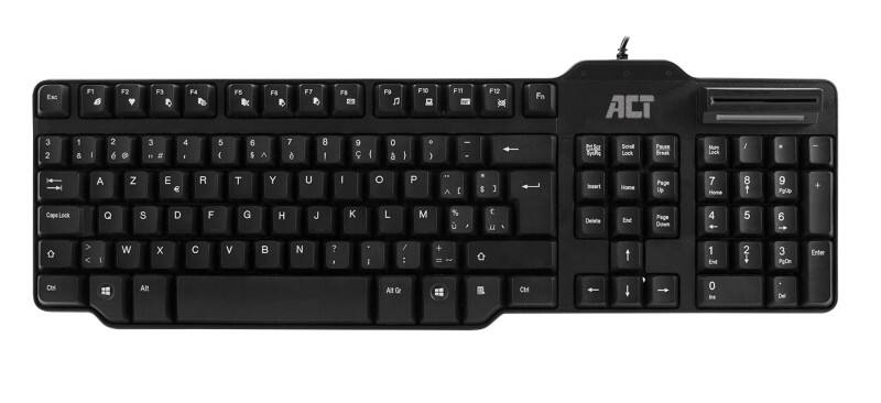 ACT Toetsenbord AC5475 Zwart Bedraad AZERTY
