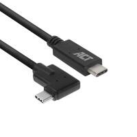 ACT USB-kabel AC7406 Zwart 1 m
