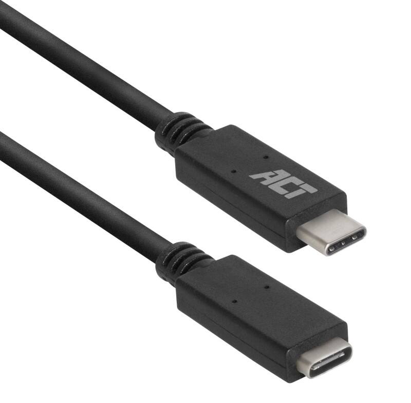 ACT USB-kabel AC7412 Zwart 2 m