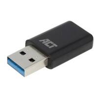 ACT USB-adapter AC4470 Zwart 55 mm (b) x 28 mm (d) x 160 mm (h)