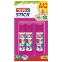 tesa Lijmstift Stick 3 Kleurloos 57076-00200-04 3 Stuks