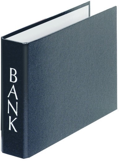 Falken Smal Ordner A5 50 mm Zwart 2 Ringen 11388170000 Kunststof Liggend