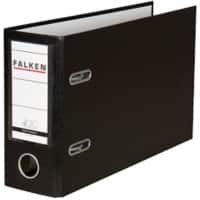 Falken Breed Ordner A5 75 mm Zwart 11285715 Karton, PP (Polypropeen) Liggend