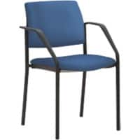 mayer sitzmöbel Stapelbare stoel Stof Vaste armleuning Blauw 120 kg 2518 590 x 560 x 830 mm 2 Stuks