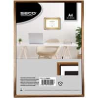 Seco Fotolijst BGA4PS A4 Goud, zwart 220 x 308 x 19 mm
