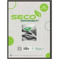 Seco A2 Fotolijst Aluminium ALA2-BK 43 (B) x 2,1 (D) x 60,4 (H) cm