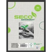 Seco A4 Fotolijst Aluminium ALA4-BK 22 (B) x 2,1 (D) x 43 (H) cm