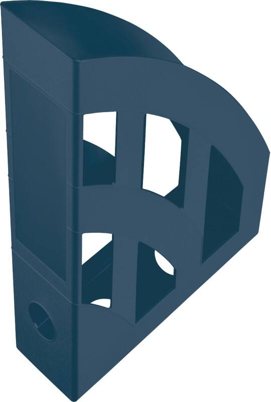 Helit The Green Tijdschriftencassette Blauw 5,6 x 15 cm