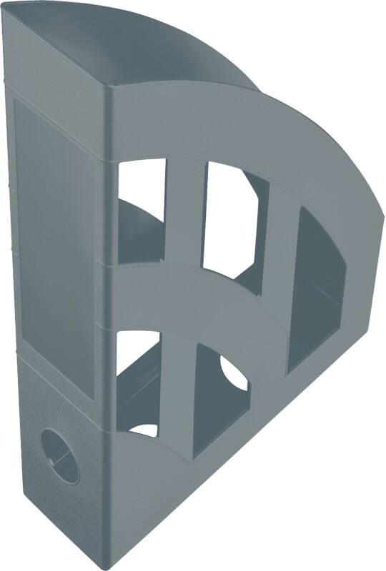 Helit The Green Tijdschriftencassette Grijs 5,6 x 15 cm