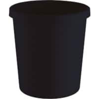 Helit The Green German Prullenbak Zwart 18 l