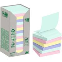 Post-it Sticky Z-Notes 76 x 76 mm Kleurenassortiment 16 Pak Stuks à 100 Vellen