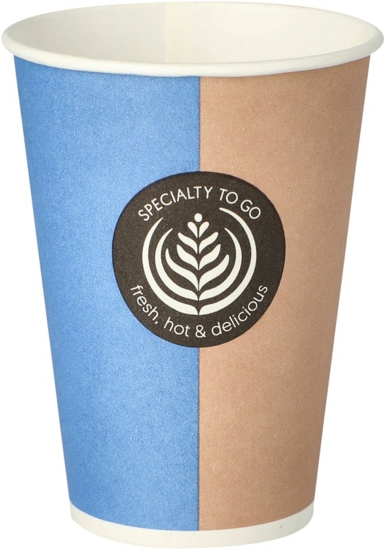 PAPSTAR To go Wegwerpbekers Karton, PE (Polyetheen) 180 ml Bruin 100 Stuks
