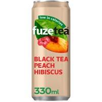 Fuze Tea Ice Tea Peach 330 ml Verpakking van 24 stuks