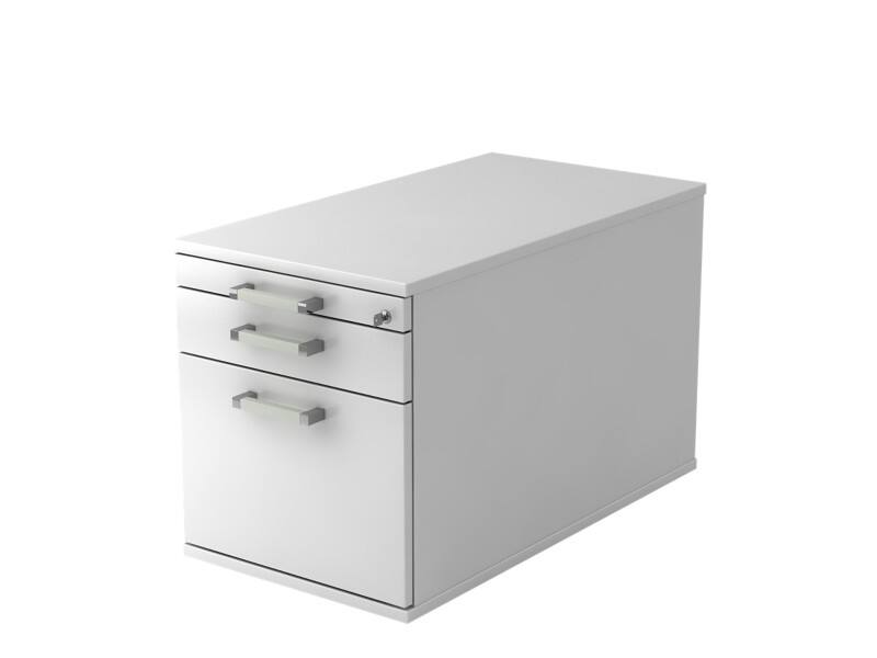 Hammerbacher Mobiel ladeblok TC20 CE Wit 4280 mm x 512 mm x 800 mm