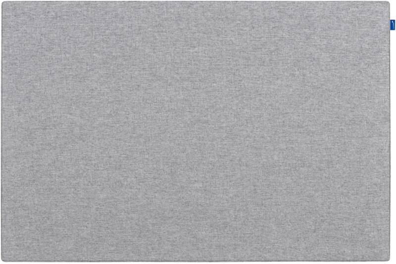 Legamaster Board-up Akoestisch Stof Prikbord 100 (B) x 2 (D) x 75 (H) cm Zonder frame Grijs