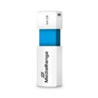 MediaRange USB-Stick MR974 Wit, blauw