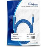 MediaRange Kabel MRCS150 Blauw