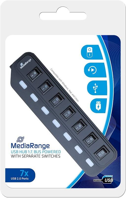 MediaRange USB-hub MRCS504