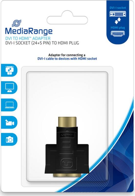MediaRange Adapter MRCS171 Zwart