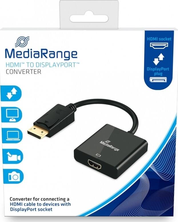 MediaRange Kabeladapter MRCS175 Zwart