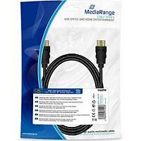 MediaRange HDMI-kabel MRCS196 Zwart