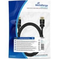MediaRange HDMI-kabel MRCS197 Zwart