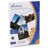 MediaRange Inkjet Fotopapier Glanzend A4 220 g/m² Wit