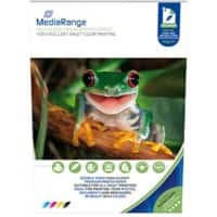 MediaRange Inkjet Fotopapier Glanzend A4 160 g/m² Wit 50 Vellen