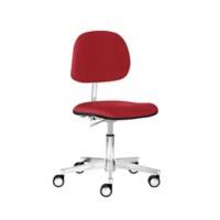 MAYER SITZMOEBEL Draaistoel 1293 Stof Rood