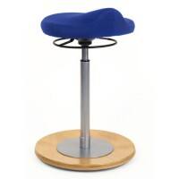 MAYER SITZMOEBEL Kruk 1101 Stof Blauw