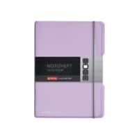 herlitz My.book Schrift A5 Geruit PP Paars Niet geperforeerd 80 Pagina's