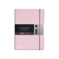 herlitz My.book Schrift A5 Geruit PP Roze Niet geperforeerd 80 Pagina's