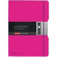 herlitz My.book Schrift A4 Geruit PP Roze Geperforeerd