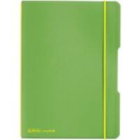 herlitz My.book Schrift A5 Geruit PP Lichtgroen Niet geperforeerd 80 Pagina's