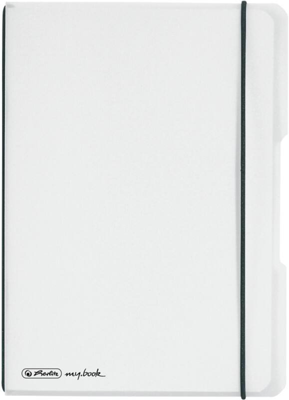 herlitz My.book Schrift A5 Geruit PP Wit Niet geperforeerd 80 Pagina's