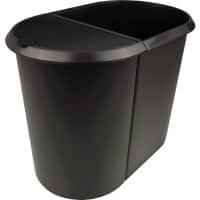 helit Prullenbak 20L + 9 l PP (Polypropeen)