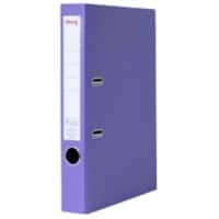 Viking Smal Ordner A4 50 mm Paars 2 Ringen Karton, PP (Polypropeen) Mat